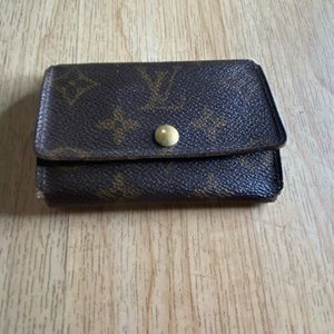 Louis Vuitton monogram keychain wallet